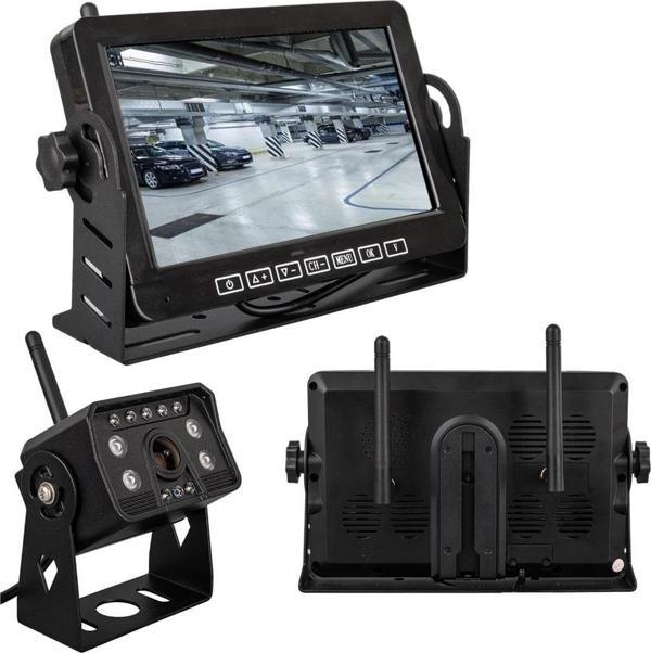 Ayt Powermaster DVR T70-F19 Kablosuz Araç Oto Kamera ve Monitör Seti Geri Arka Görüş Kamerası - Image 1