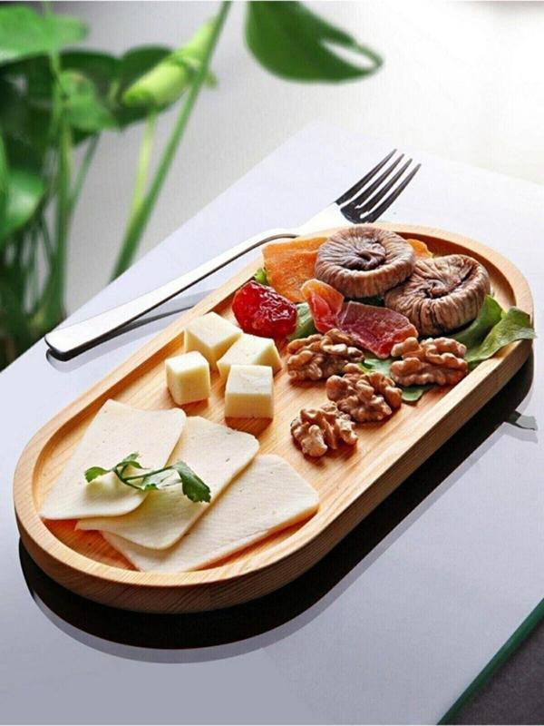 Bambu Sunum Tabağı & Yağdanlık Altı Tabağı  26 CM - Image 1