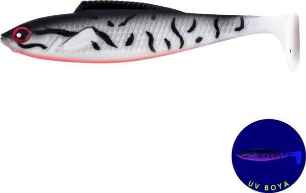 Silikon Sahte Balık - 4,5g 85mm - Fishack PredatorX - UV Boyalı - Dash - Image 1