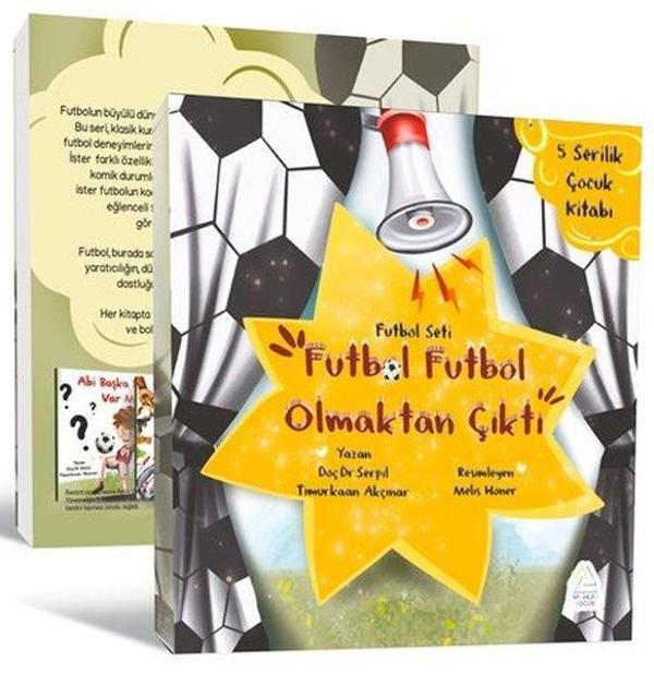 Futbol Futbol Olmaktan Çıktı Seti - 5 Kitap Takım - Mahlas Çocuk - Image 1
