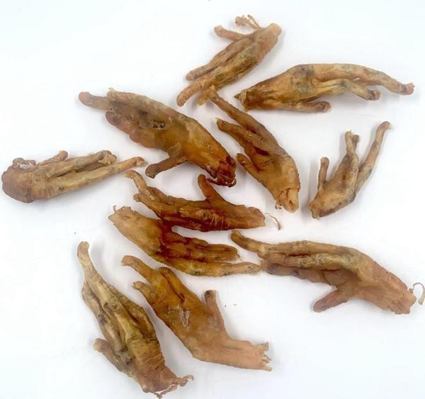 Kurutulmuş Tavuk Ayağı Köpek Ödülü 100gr - Image 1