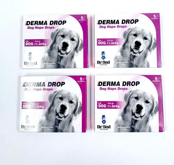 11-20kg Köpekler İçin 4lü Damla Paketi 5x2gr - Image 1