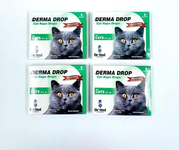 Kediler İçin 4lü Damla Paketi 5x1gr  - Image 1