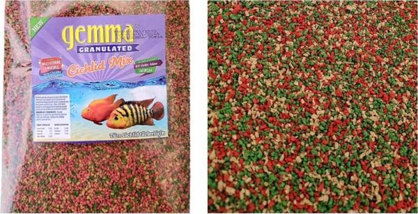 GEMMA Tüm Cichlid Ciklet Türleri İçin Balık Yemi 360 gr 1150 ml - Image 1