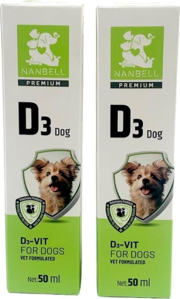 2 Kutu Köpekler İçin D Vitamini Takviyesi 50 Ml - Image 1