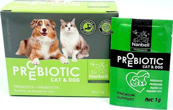 Kediler İçin Nanbell Prebiyotik + Probiyotik 30x1gr  - Image 1