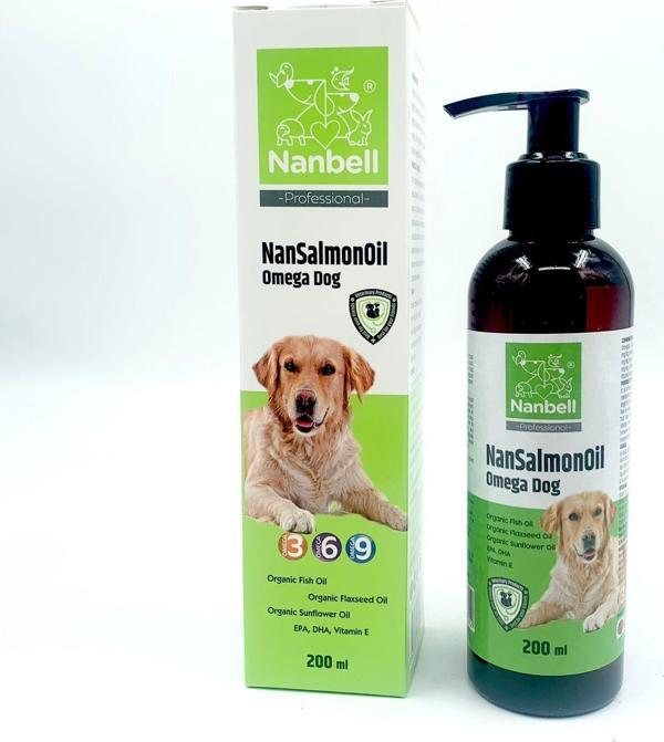 Köpekler İçin NanSalmonOil Omega 3-6-9 200ml  - Image 1