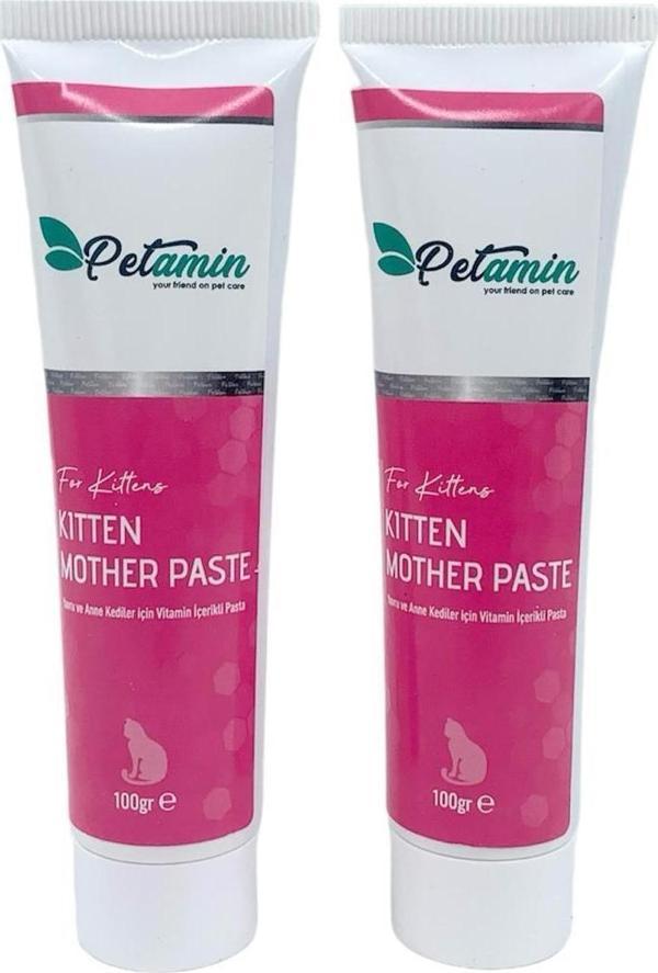 2 kutu Yavru ve Anne Kediler İçin Vitamin İçerikli Pasta 100gr  - Image 1