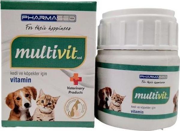 Pharmased Multivit Kedi ve Köpekler İçin Vitamin - Image 1