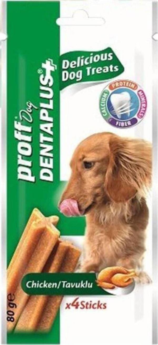 Dog Dentaplus Tavuklu Köpek Ödül Çubuğu 4 Sticks - Image 1