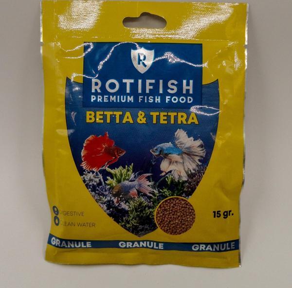 ROTİPET Betta & Tetra Zarf Yem 15 gr  - Image 1