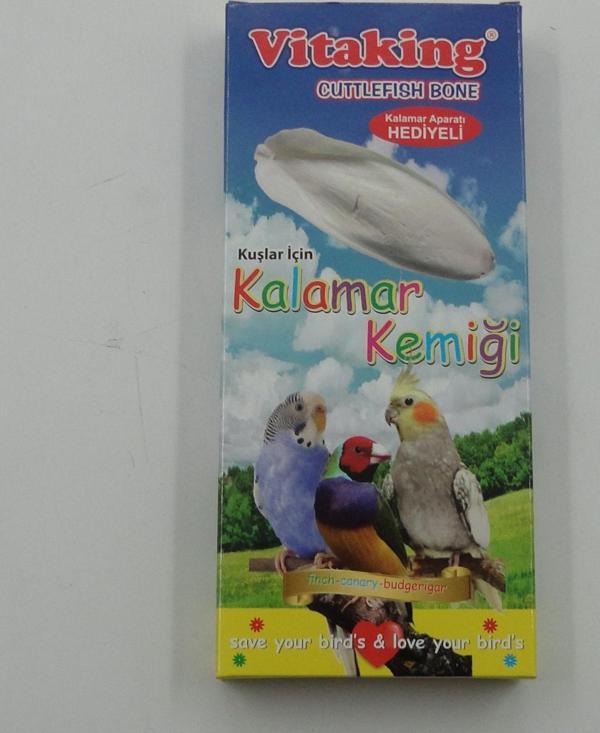 VİTAKİNG Kuşlar İçin Kalamar Kemiği  - Image 1