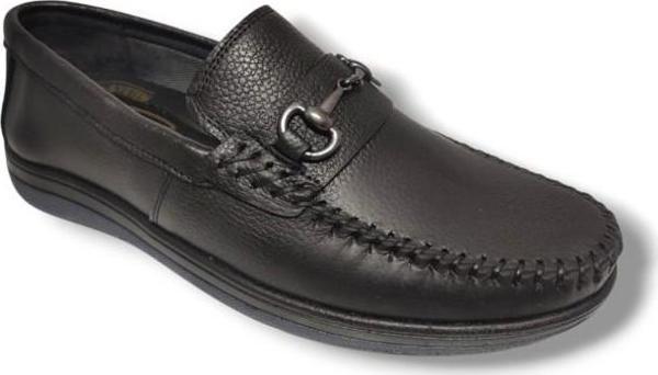 Gross 491-25 Hakiki Deri Tokalı Casual Erkek Ayakkabı - Image 1