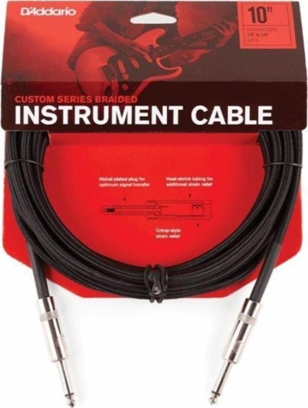 Planet Waves  Pw-Bg-10Bk Gitar Kablosu - Image 1