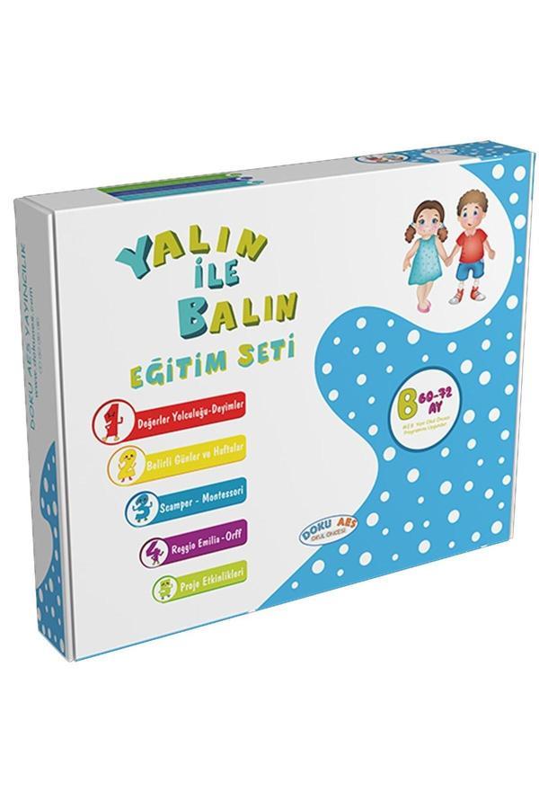 Yalın Ile Balın Eğitim Seti (60-72 AY) - Doku Aes Yayınları - Image 1