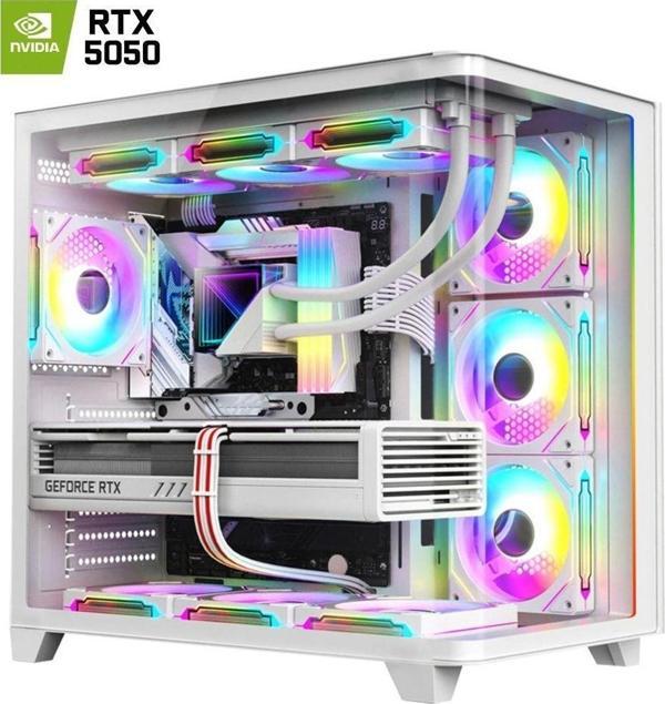 Dragos DRx7512 Ryzen 7 5700X 32GB Ram 1TB M2 NVMe SSD 8GB RTX5050 Oyuncu Hazır Sistem - Image 1