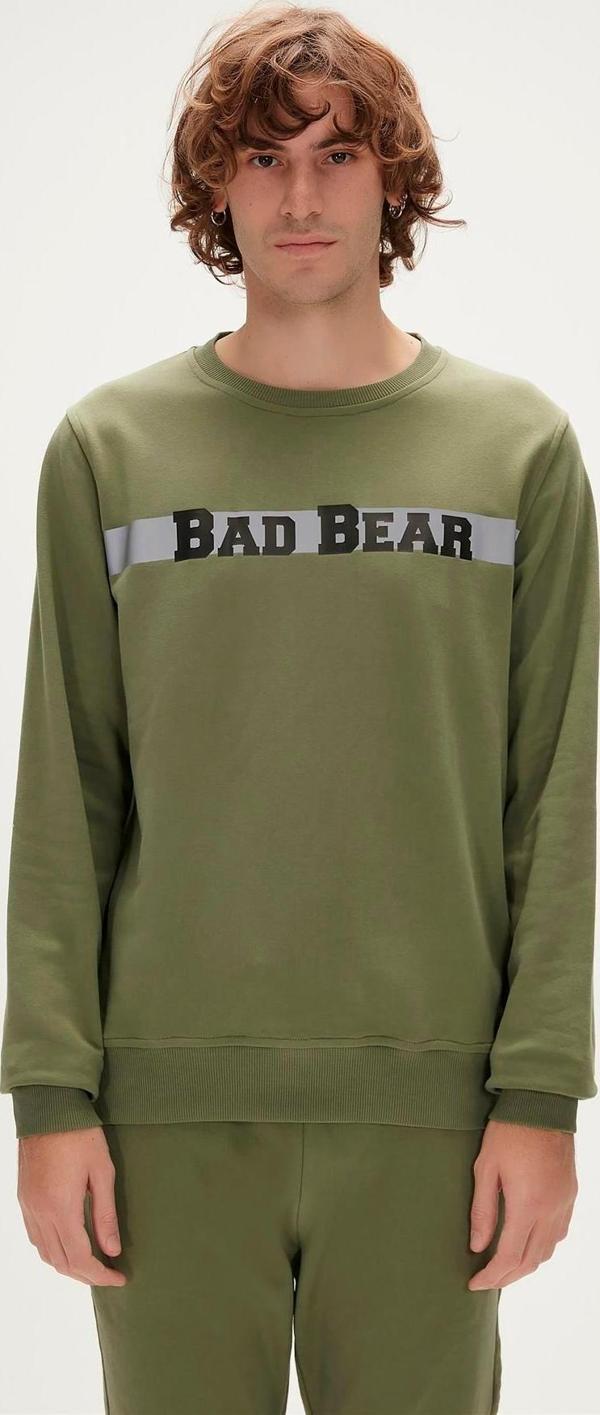 Reflect Bear Crewneck Thyme Yeşil  Erkek Sweatshirt - Image 1