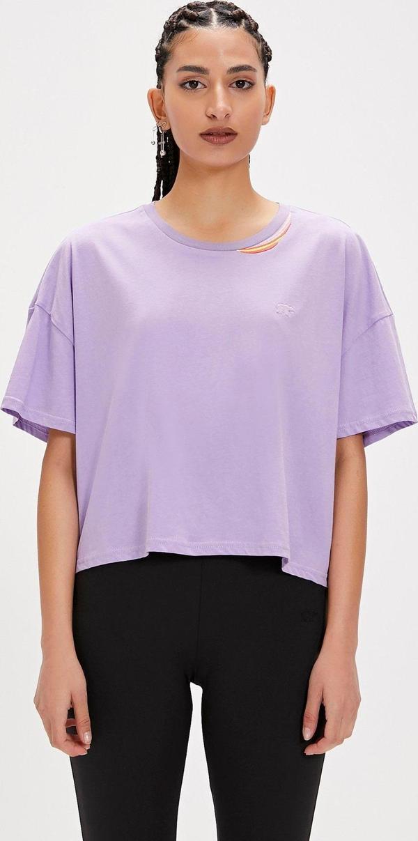 Amanda Mor Basic Kadın Tişört - Image 1