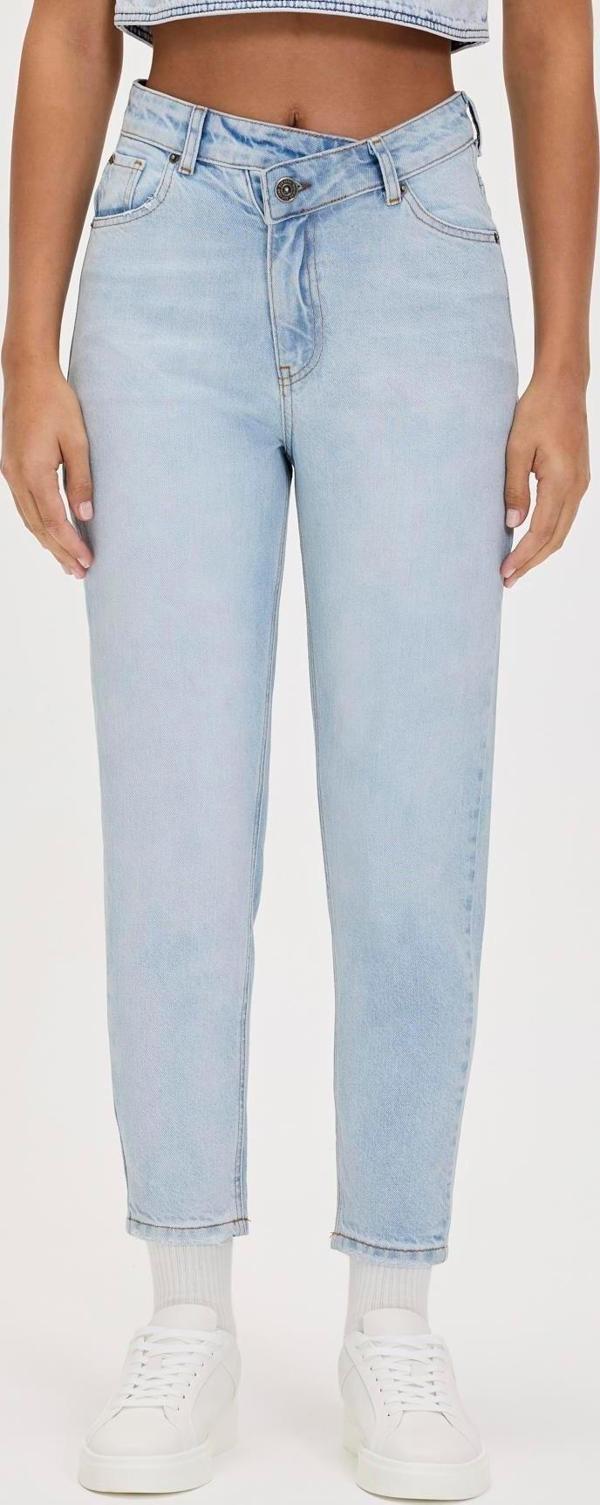 Alisha Jeans Ocean Blue Kadın Denim Pantolon - Image 1