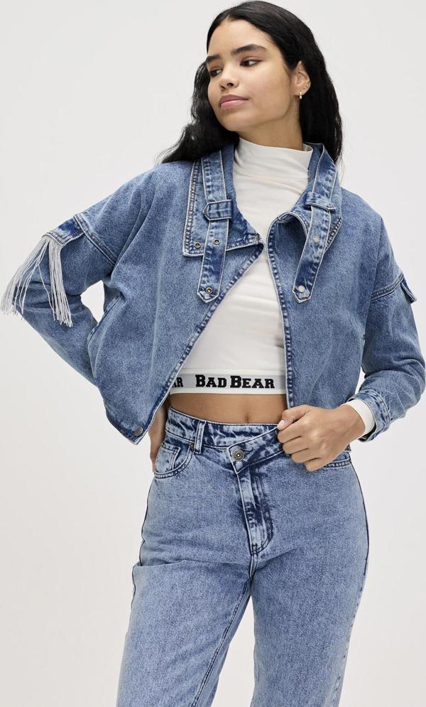 Scarlett Denim Mavi Kadın Ceket - Image 1