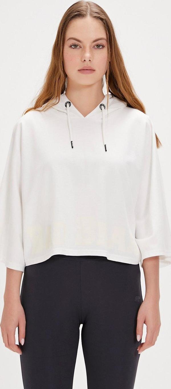Ella Beyaz Kadın Hoodie Sweatshirt - Image 1
