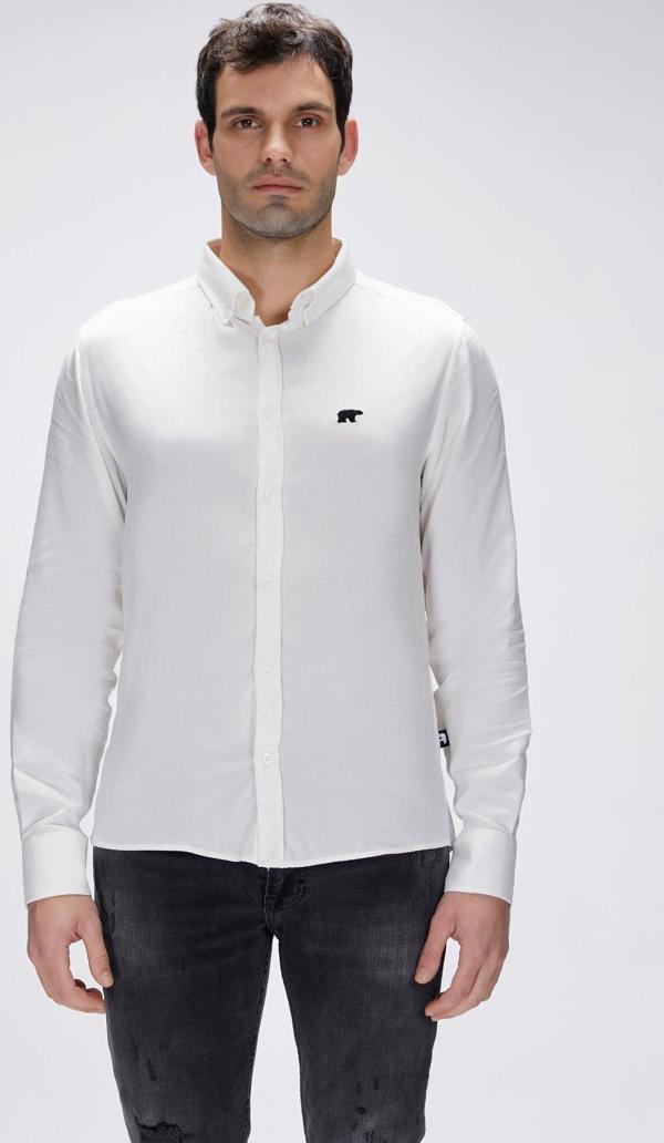 Fred Beyaz Erkek Gömlek - Image 1