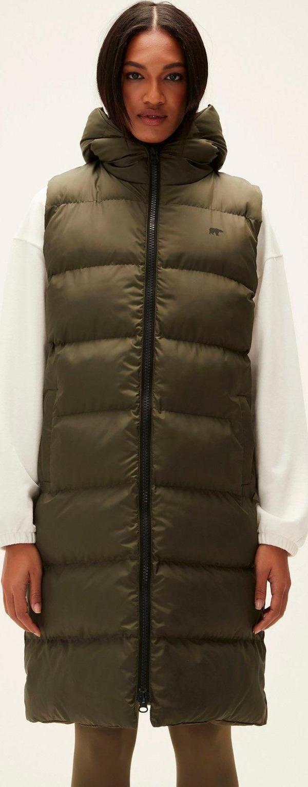 Wayfarer Vest Haki Yeşil Kadın Puffer Yelek - Image 1