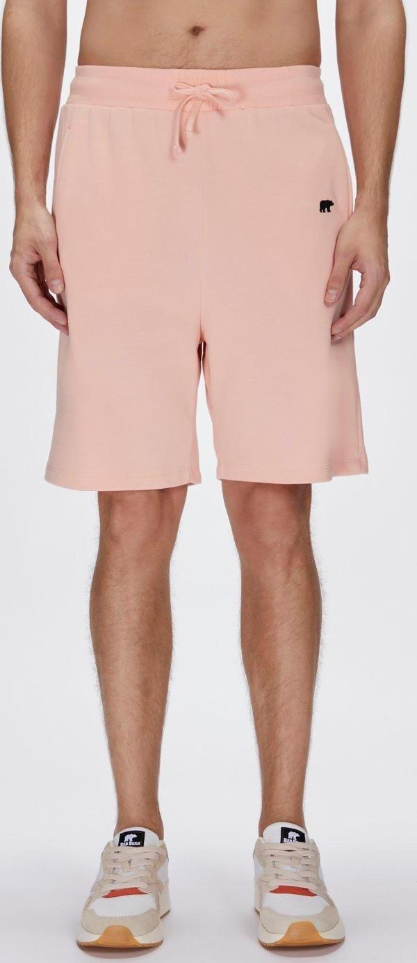 Gian Sweatshorts Pembe Erkek Şort - Image 1
