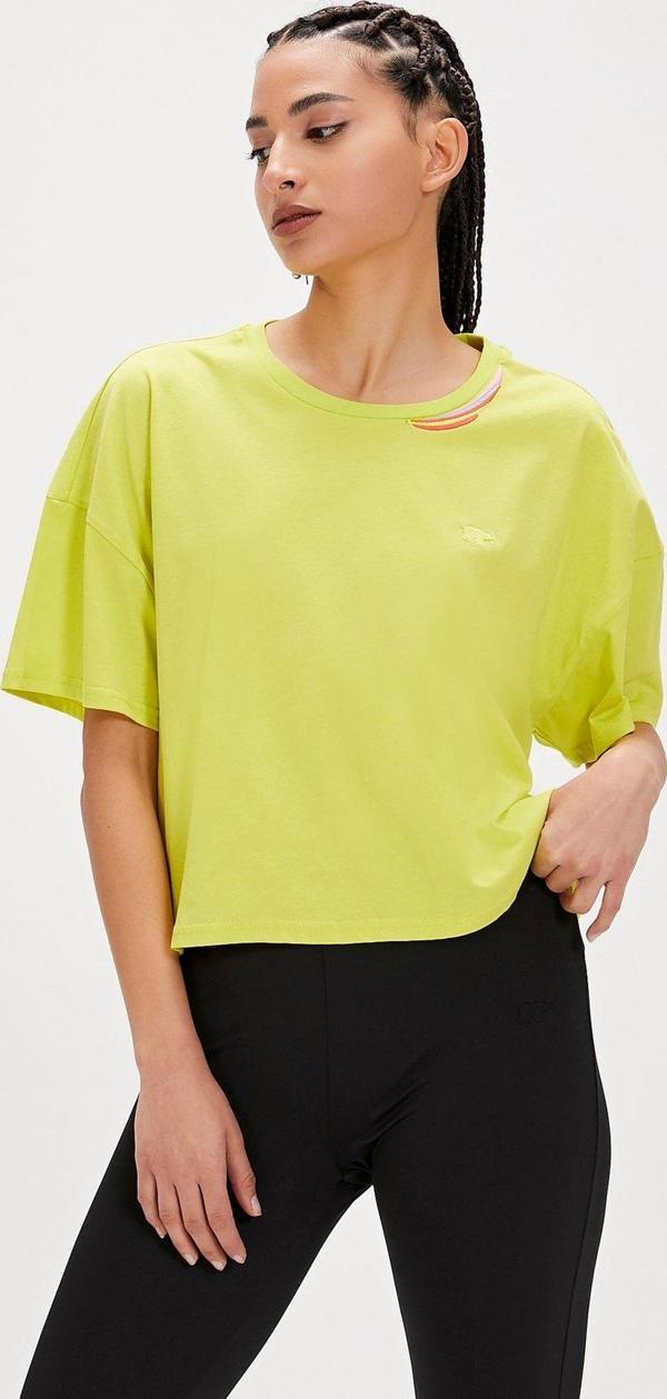 Amanda Yeşil Basic Kadın Tişört - Image 1