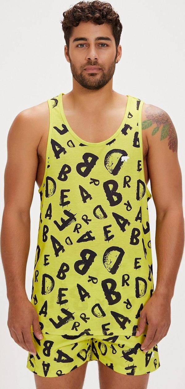 Bling Yeşil Erkek Atlet - Image 1