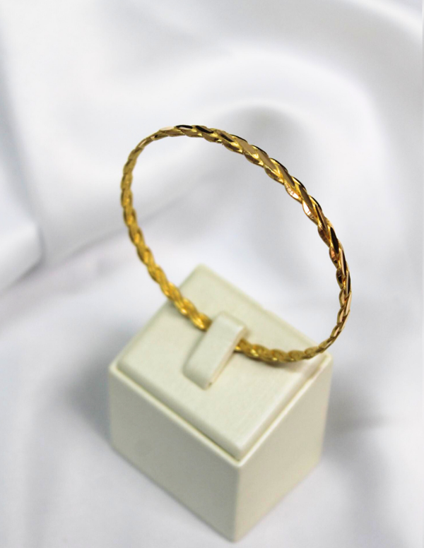 RİSEGOLD 20 GRAM 22 AYAR BURMA BİLEZİK İŞÇİLİKSİZ - Image 1