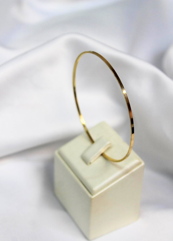 Rise Gold RİSEGOLD 6 GRAM GOLD RENK 22 AYAR KİBRİT ÇÖPÜ BİLEZİK İŞÇİLİKSİZ