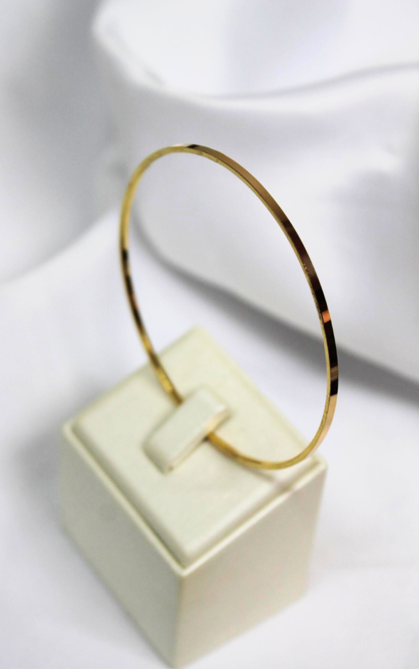 RİSEGOLD 8 GRAMGOLD RENK  22 AYAR KİBRİT ÇÖPÜ BİLEZİK İŞÇİLİKSİZ - Image 1