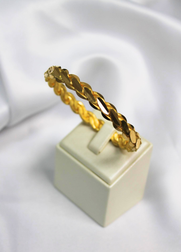 RİSEGOLD 40 GRAM 22 AYAR BURMA BİLEZİK İŞÇİLİKSİZ - Image 1
