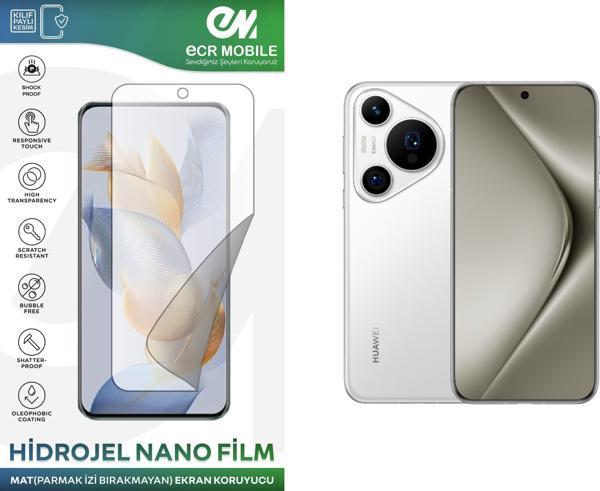 Huawei Pura 70 Ultra ile Uyumlu Hidrojel Nano Ekran Koruyucu Film MAT(Tempered Cam Değildir!) - Image 1