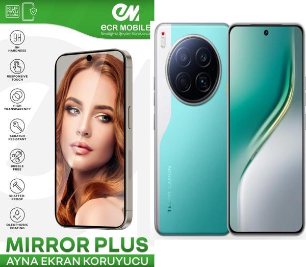 Tecno Camon 40 Premier 5G Esnek Ayna(Mirror) 9H Nano Ekran Koruyucu - Image 1