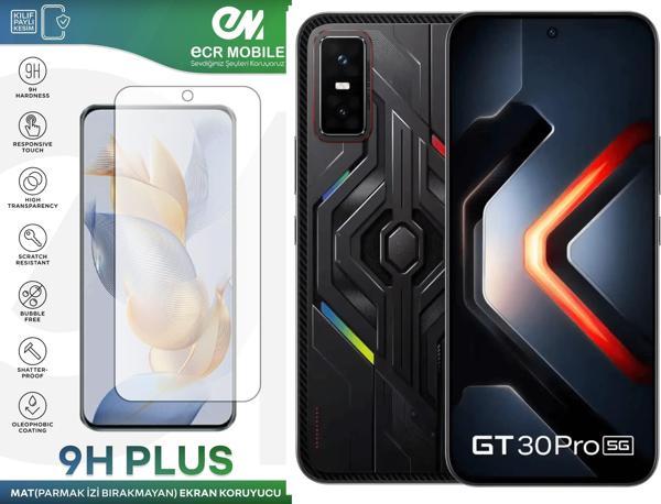Infinix GT30 Pro Ekran Koruyucu MAT Parmak İzi Bırakmayan Uyumlu Esnek Nano Kırılmayan - Image 1