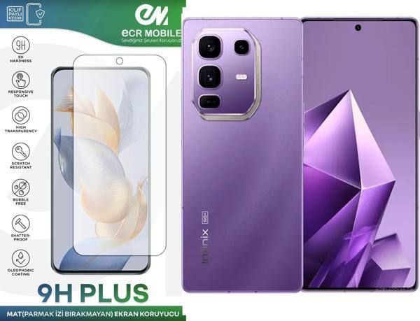 Infinix Note 50 Pro Plus Ekran Koruyucu MAT Parmak İzi Bırakmayan Uyumlu Esnek Nano Kırılmayan - Image 1