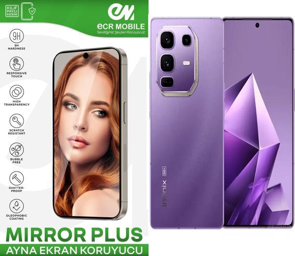 Infinix Note 50 Pro Plus Esnek Ayna(Mirror) 9H Nano Ekran Koruyucu - Image 1