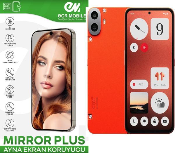 CMF Phone 1 ile Uyumlu Esnek Ayna(Mirror) 9H Nano Ekran Koruyucu - Image 1