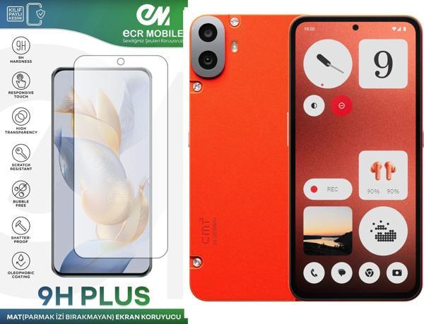 CMF Phone 1 Ekran Koruyucu MAT Parmak İzi Bırakmayan Uyumlu Esnek Nano Kırılmayan - Image 1