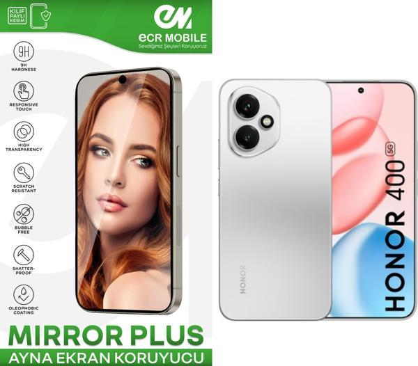 Honor 400 ile Uyumlu Esnek Ayna(Mirror) 9H Nano Ekran Koruyucu - Image 1
