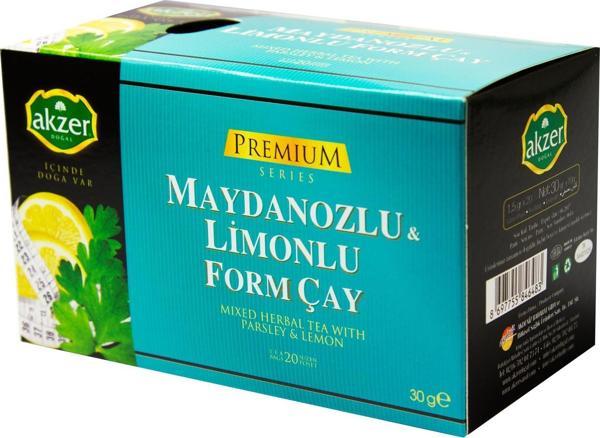 Akzer Maydanoz Limonlu Form Çay - 20 Süzen Poşet - Image 1
