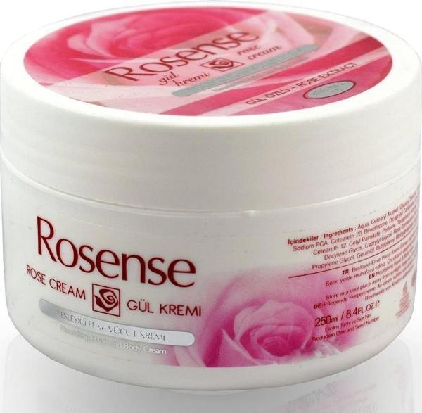 Rosense Besleyici El & Vücut Kremi Gül - 250 ml - Image 1