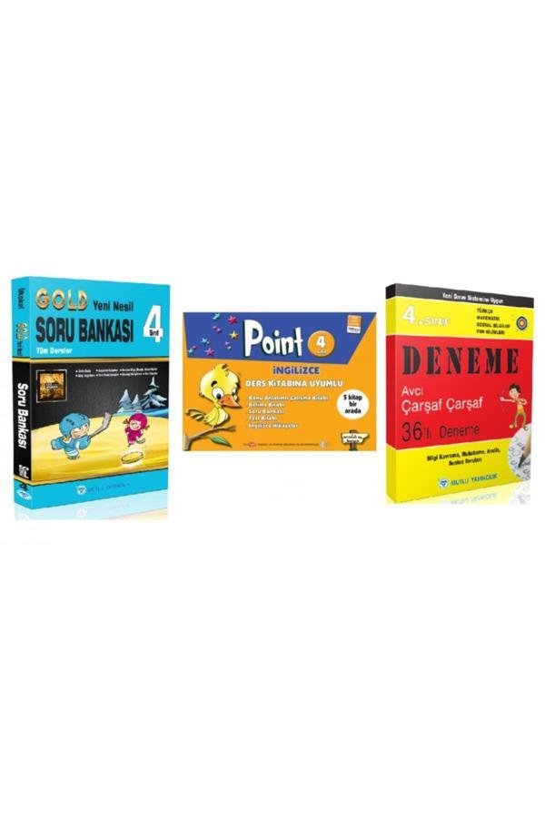 4. Sınıf Gold S. B. (mutlu Yay.) + Point Ingilizce Kitabı (sargın Yay.) + 36'lı Deneme (mutlu Yay.) - Sargın Yayıncılık - Image 1
