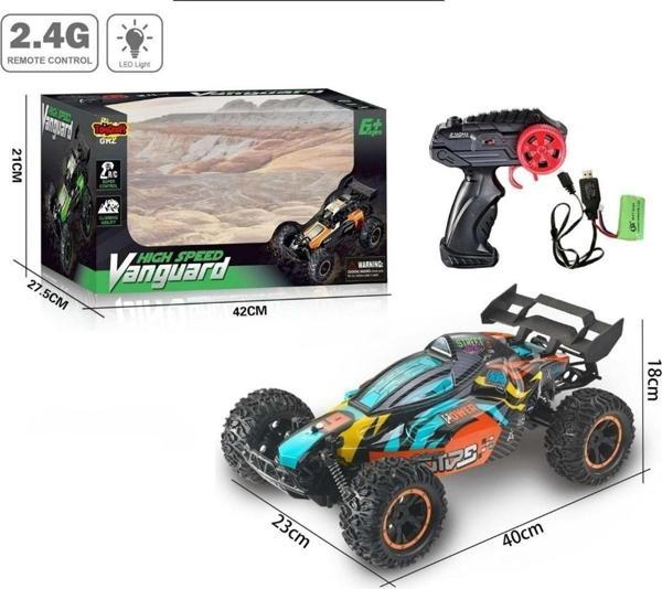 1:10 Kumandalı Dev Off-Road Araba – 15KM/H Hızlı, Şarjlı, 2.4GHz 40 CM RC Arazi Aracı - Image 1