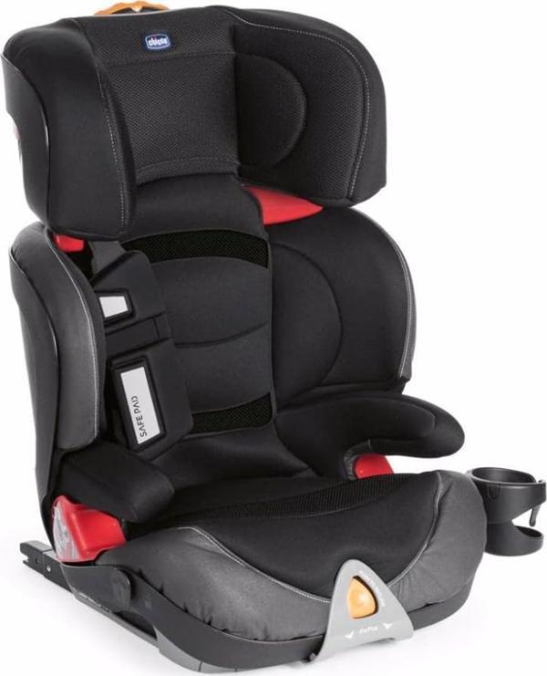 Chicco Oasys 2-3 FixPlus Evo Isofix 15-36 kg Oto Koltuğu Jet Black - Image 1
