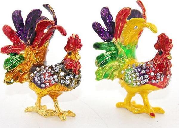 Swarovski Taşlı Tekli Horoz Model 1 - Image 1