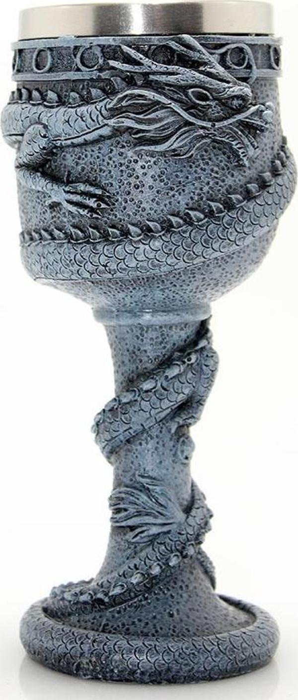 Ejderha Tasarımlı Paslanmaz Çelik Kadeh Bardak Model 1 - Image 1