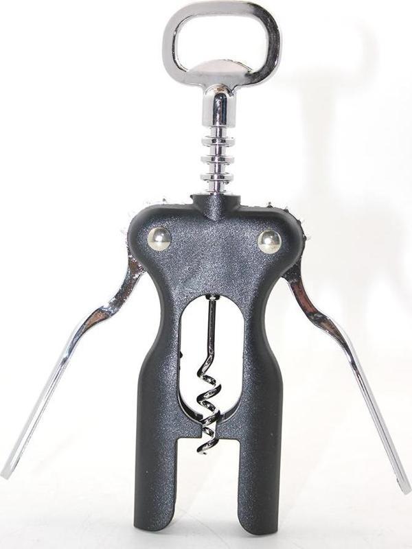 Paslanmaz Çelik Tirbuşon Şarap Açacağı Model 2 - Image 1